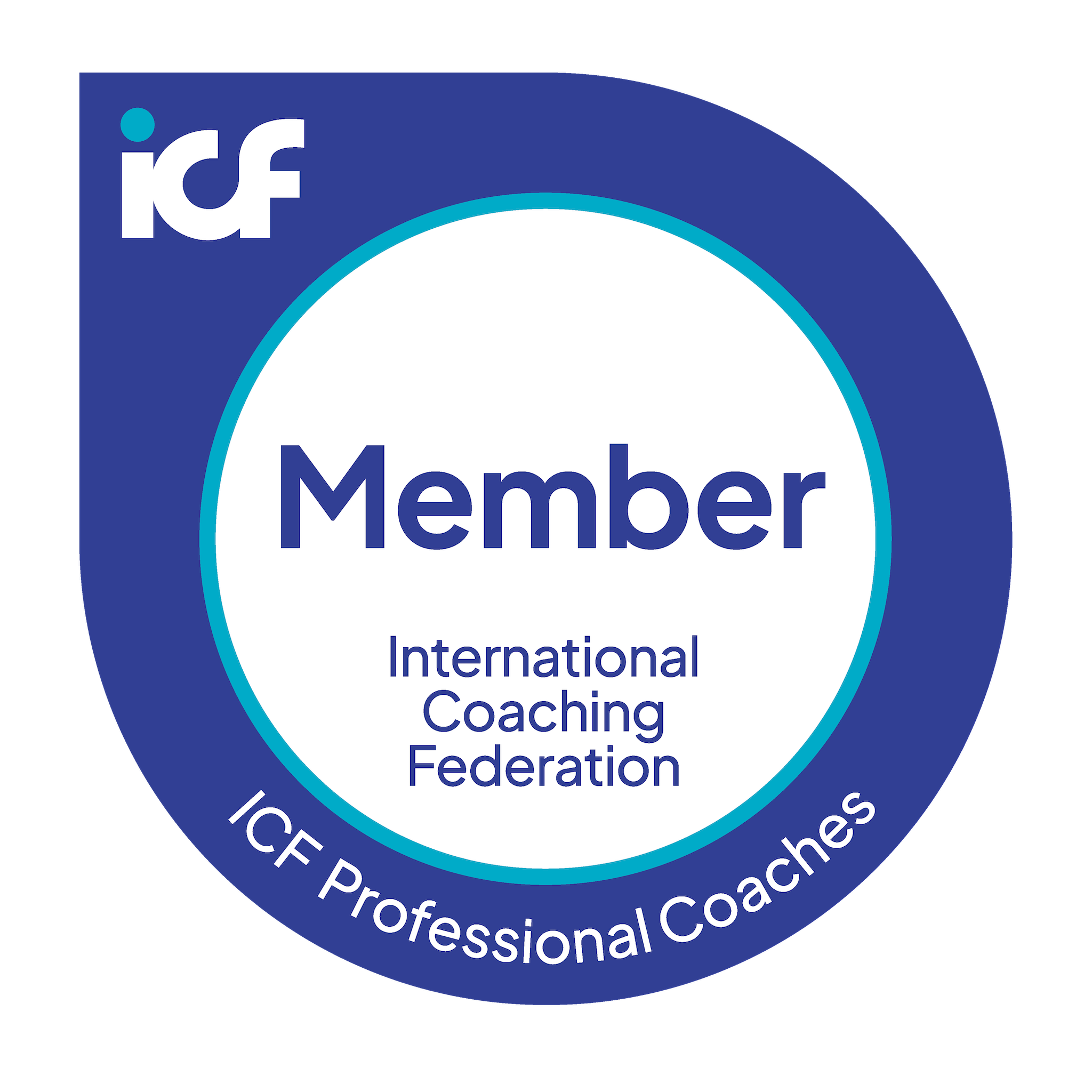 International Coaching Federation (ICF) Member badge