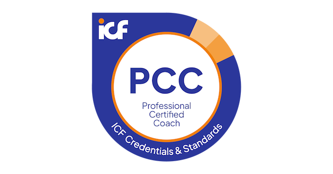 Professional Certified Coach (PCC) issued by ICF Credentials and Standards