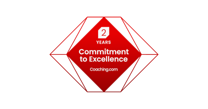 Year 2 Coaching.com Member Badge